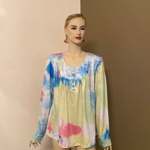 Tie Die Long Sleeve